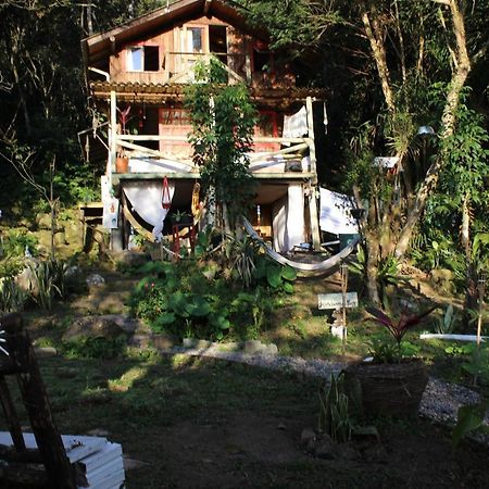 Cabana Magica Praia E Floresta, Vale Da Utopia, Pinheira Villa Guarda do Embau Exterior photo